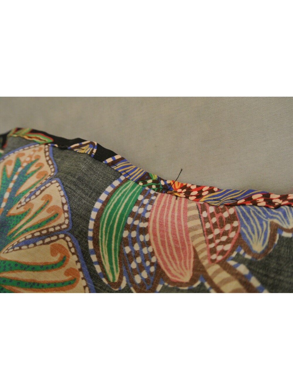 NEW, Farm Rio Cool Foliage Sleeveless Midi Dress in multicolor sz XS #MD2144 - Picture 8 of 10